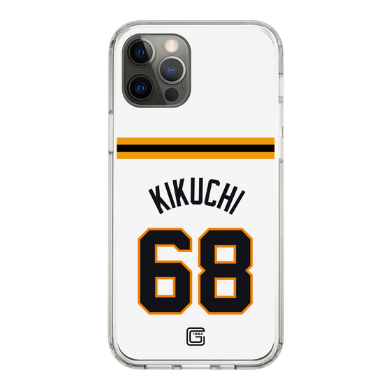 スリムプロテクションケース［ 読売ジャイアンツ - #68 KIKUCHI - ホーム ］