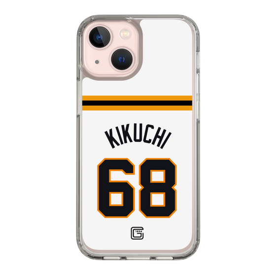スリムプロテクションケース［ 読売ジャイアンツ - #68 KIKUCHI - ホーム ］