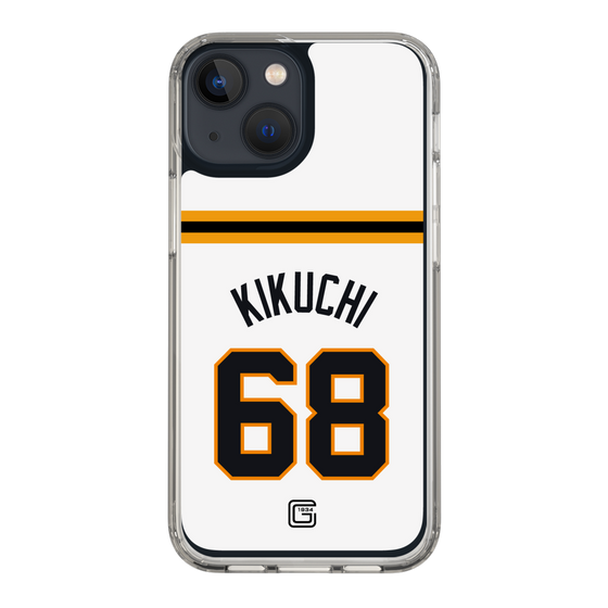 スリムプロテクションケース［ 読売ジャイアンツ - #68 KIKUCHI - ホーム ］