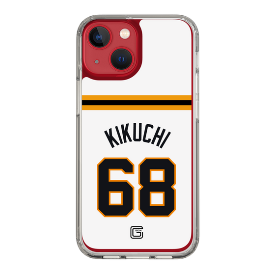 スリムプロテクションケース［ 読売ジャイアンツ - #68 KIKUCHI - ホーム ］