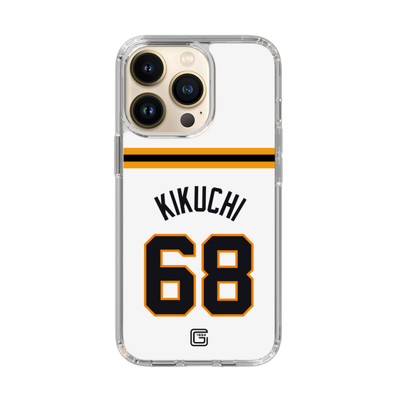スリムプロテクションケース［ 読売ジャイアンツ - #68 KIKUCHI - ホーム ］