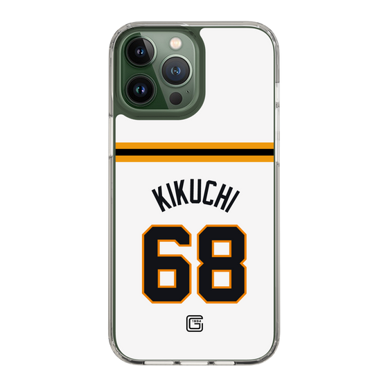 スリムプロテクションケース［ 読売ジャイアンツ - #68 KIKUCHI - ホーム ］