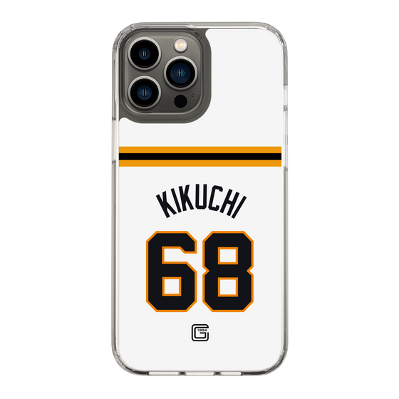 スリムプロテクションケース［ 読売ジャイアンツ - #68 KIKUCHI - ホーム ］