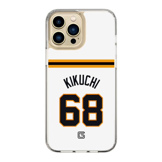 スリムプロテクションケース［ 読売ジャイアンツ - #68 KIKUCHI - ホーム ］