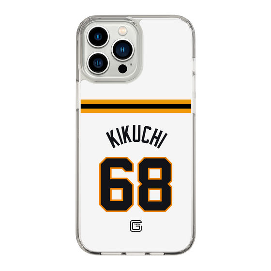 スリムプロテクションケース［ 読売ジャイアンツ - #68 KIKUCHI - ホーム ］