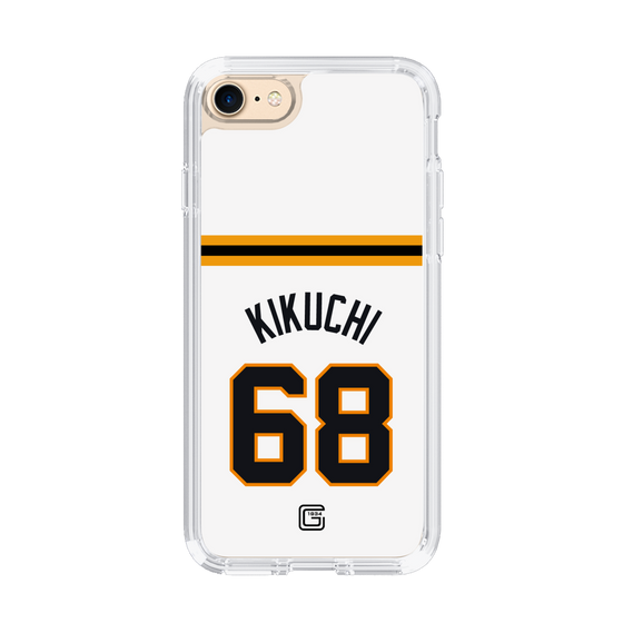 スリムプロテクションケース［ 読売ジャイアンツ - #68 KIKUCHI - ホーム ］