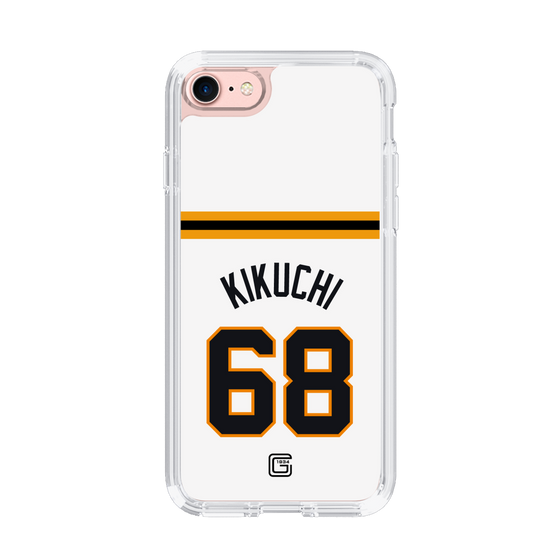 スリムプロテクションケース［ 読売ジャイアンツ - #68 KIKUCHI - ホーム ］