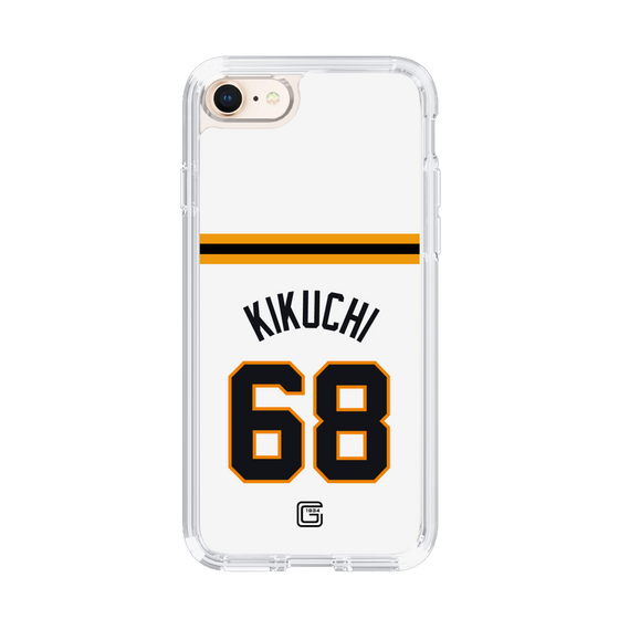 スリムプロテクションケース［ 読売ジャイアンツ - #68 KIKUCHI - ホーム ］