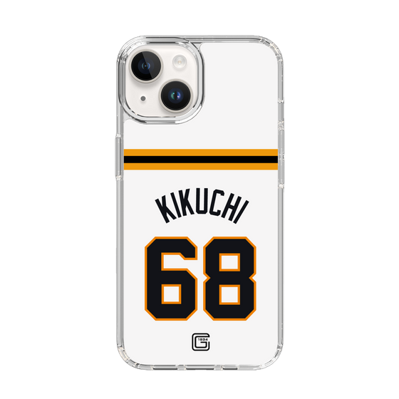スリムプロテクションケース［ 読売ジャイアンツ - #68 KIKUCHI - ホーム ］