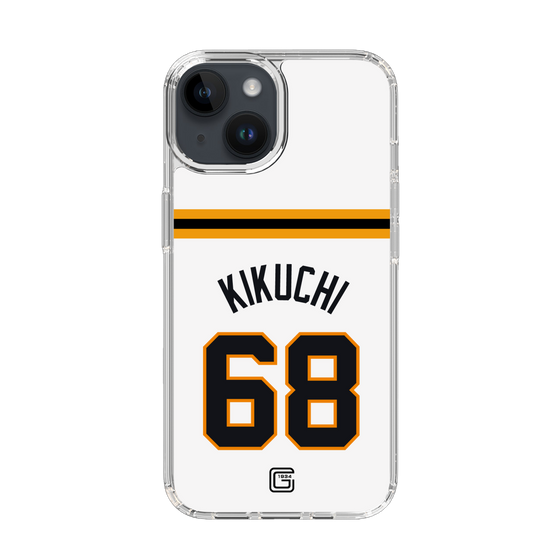 スリムプロテクションケース［ 読売ジャイアンツ - #68 KIKUCHI - ホーム ］