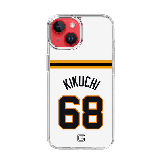 スリムプロテクションケース［ 読売ジャイアンツ - #68 KIKUCHI - ホーム ］