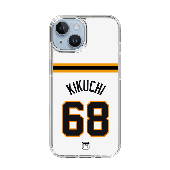スリムプロテクションケース［ 読売ジャイアンツ - #68 KIKUCHI - ホーム ］