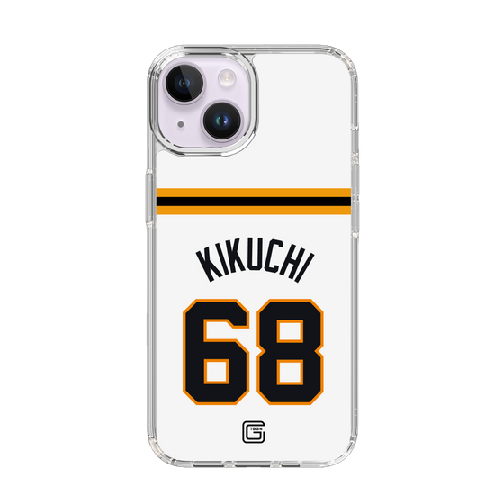 スリムプロテクションケース［ 読売ジャイアンツ - #68 KIKUCHI - ホーム ］