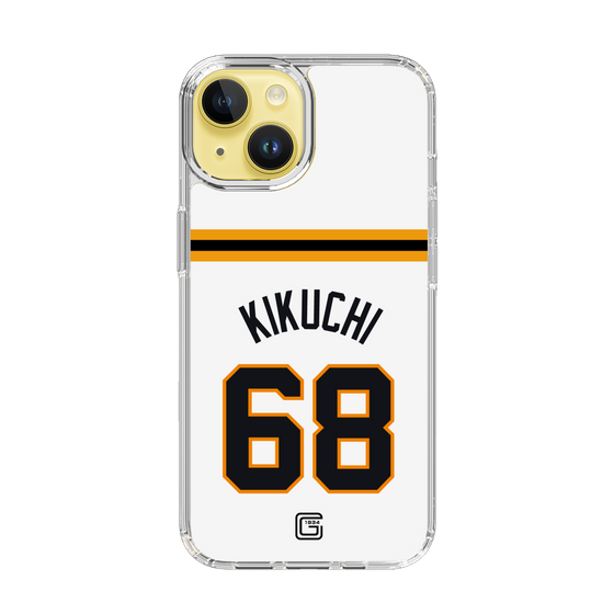スリムプロテクションケース［ 読売ジャイアンツ - #68 KIKUCHI - ホーム ］