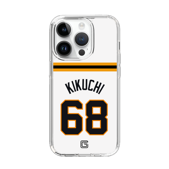 スリムプロテクションケース［ 読売ジャイアンツ - #68 KIKUCHI - ホーム ］