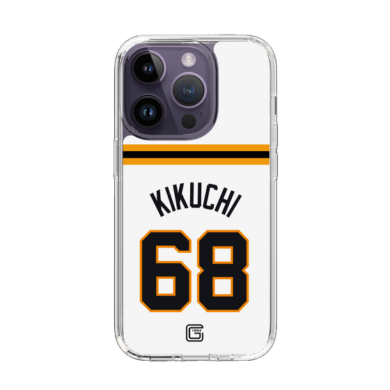 スリムプロテクションケース［ 読売ジャイアンツ - #68 KIKUCHI - ホーム ］