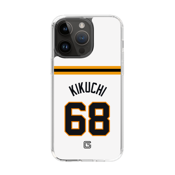 スリムプロテクションケース［ 読売ジャイアンツ - #68 KIKUCHI - ホーム ］