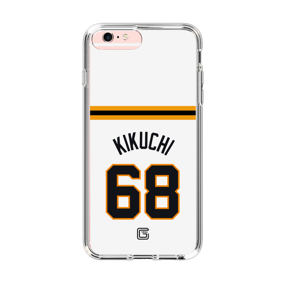 スリムプロテクションケース［ 読売ジャイアンツ - #68 KIKUCHI - ホーム ］