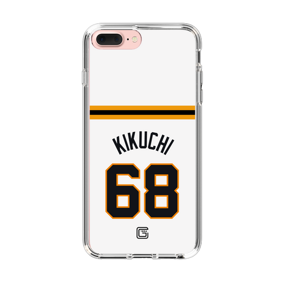 スリムプロテクションケース［ 読売ジャイアンツ - #68 KIKUCHI - ホーム ］