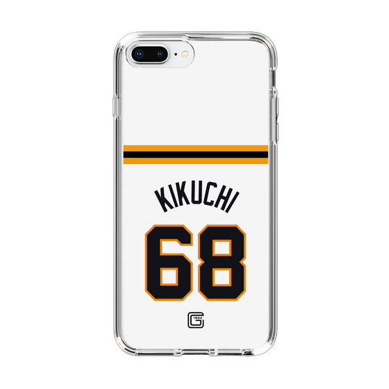 スリムプロテクションケース［ 読売ジャイアンツ - #68 KIKUCHI - ホーム ］