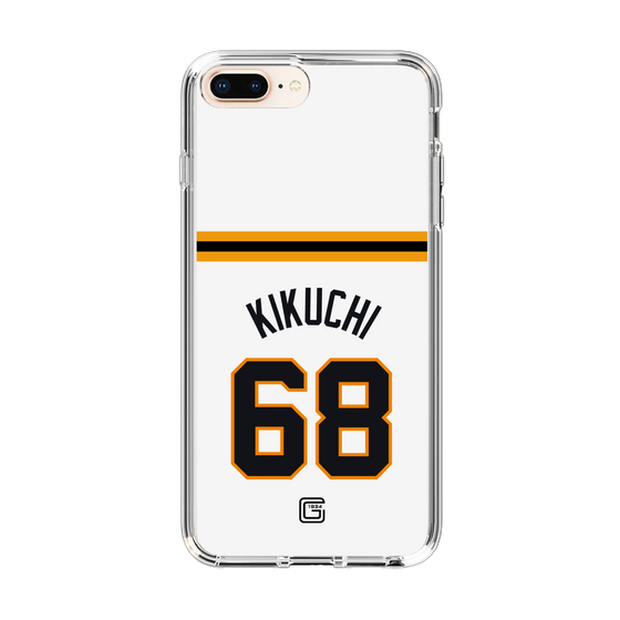 スリムプロテクションケース［ 読売ジャイアンツ - #68 KIKUCHI - ホーム ］