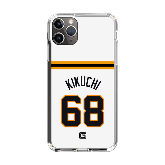 スリムプロテクションケース［ 読売ジャイアンツ - #68 KIKUCHI - ホーム ］