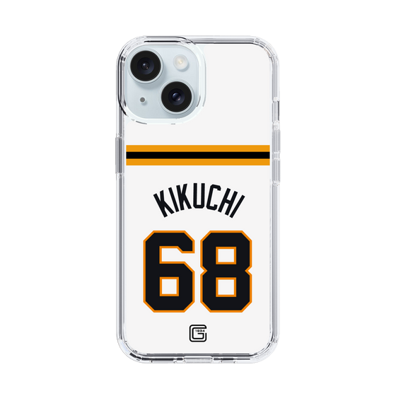 スリムプロテクションケース［ 読売ジャイアンツ - #68 KIKUCHI - ホーム ］