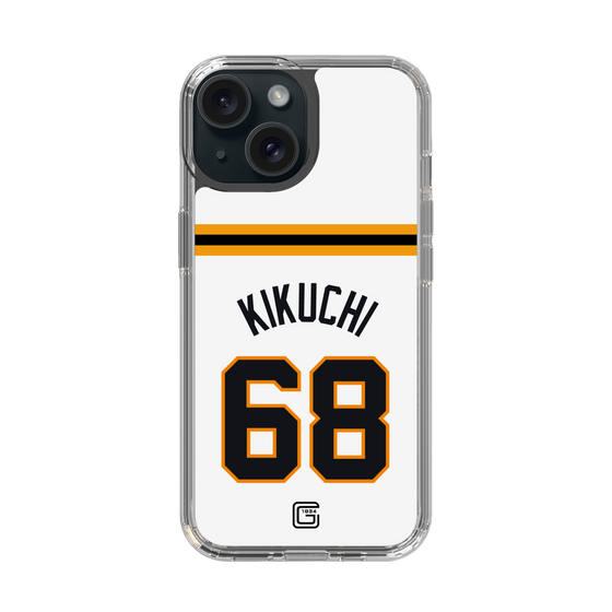 スリムプロテクションケース［ 読売ジャイアンツ - #68 KIKUCHI - ホーム ］