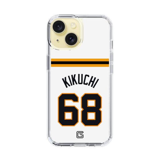 スリムプロテクションケース［ 読売ジャイアンツ - #68 KIKUCHI - ホーム ］