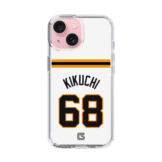 スリムプロテクションケース［ 読売ジャイアンツ - #68 KIKUCHI - ホーム ］