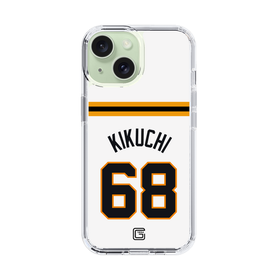 スリムプロテクションケース［ 読売ジャイアンツ - #68 KIKUCHI - ホーム ］