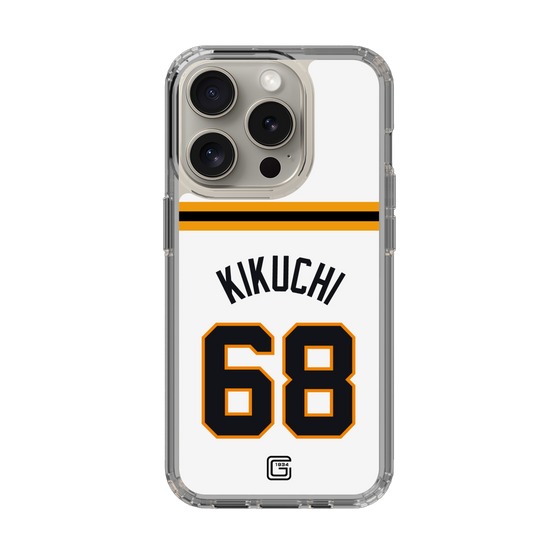 スリムプロテクションケース［ 読売ジャイアンツ - #68 KIKUCHI - ホーム ］