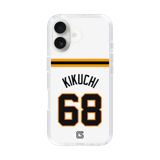 スリムプロテクションケース［ 読売ジャイアンツ - #68 KIKUCHI - ホーム ］