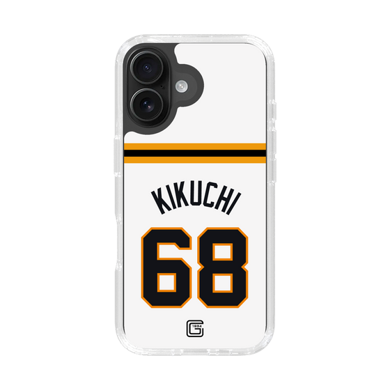 スリムプロテクションケース［ 読売ジャイアンツ - #68 KIKUCHI - ホーム ］