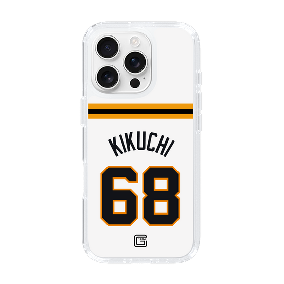 スリムプロテクションケース［ 読売ジャイアンツ - #68 KIKUCHI - ホーム ］