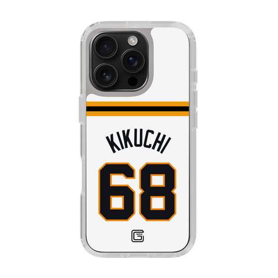 スリムプロテクションケース［ 読売ジャイアンツ - #68 KIKUCHI - ホーム ］