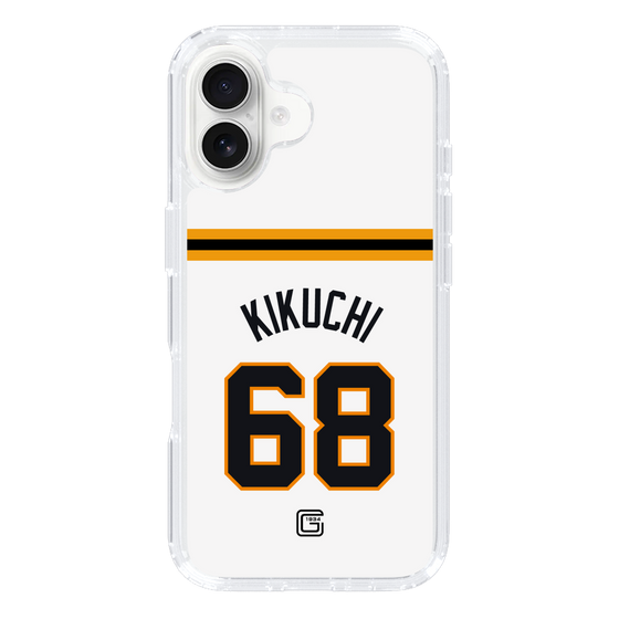 スリムプロテクションケース［ 読売ジャイアンツ - #68 KIKUCHI - ホーム ］