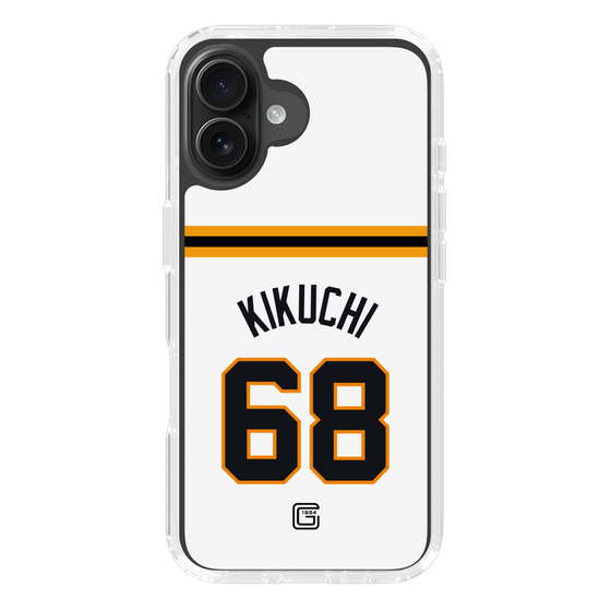 スリムプロテクションケース［ 読売ジャイアンツ - #68 KIKUCHI - ホーム ］