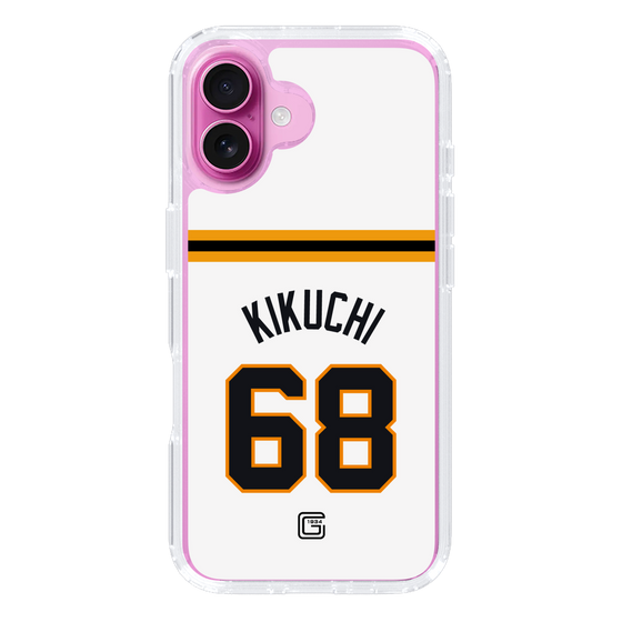 スリムプロテクションケース［ 読売ジャイアンツ - #68 KIKUCHI - ホーム ］
