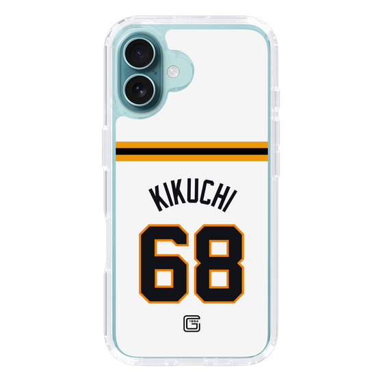 スリムプロテクションケース［ 読売ジャイアンツ - #68 KIKUCHI - ホーム ］