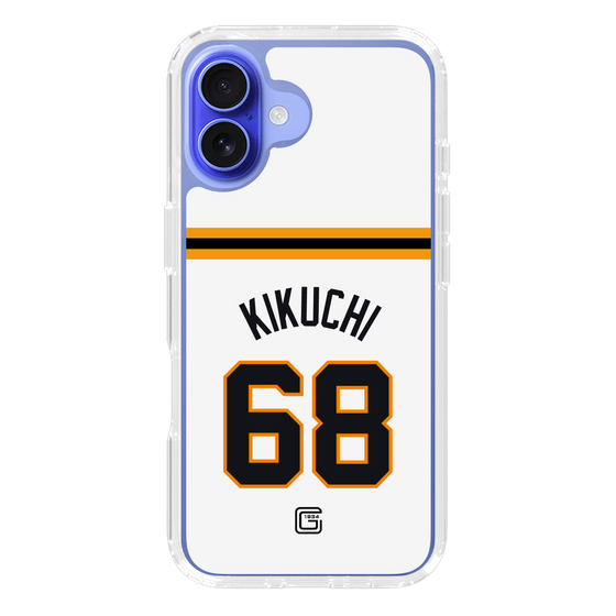 スリムプロテクションケース［ 読売ジャイアンツ - #68 KIKUCHI - ホーム ］