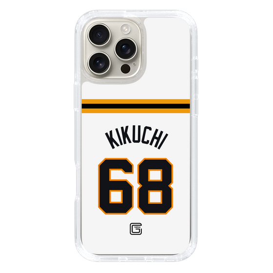 スリムプロテクションケース［ 読売ジャイアンツ - #68 KIKUCHI - ホーム ］