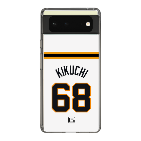 スリムプロテクションケース［ 読売ジャイアンツ - #68 KIKUCHI - ホーム ］