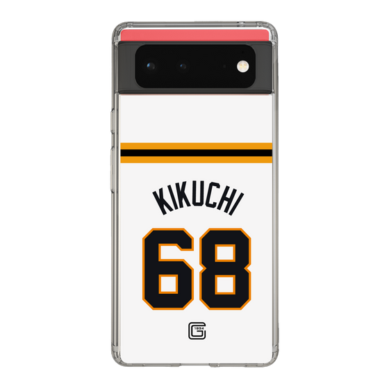 スリムプロテクションケース［ 読売ジャイアンツ - #68 KIKUCHI - ホーム ］