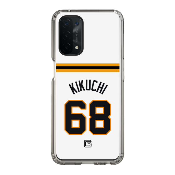 スリムプロテクションケース［ 読売ジャイアンツ - #68 KIKUCHI - ホーム ］