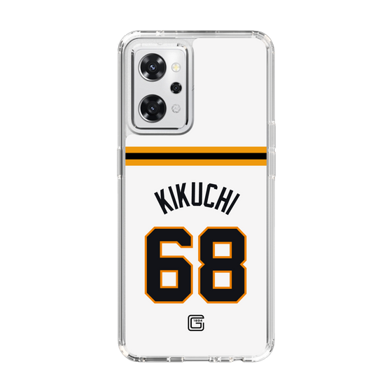 スリムプロテクションケース［ 読売ジャイアンツ - #68 KIKUCHI - ホーム ］