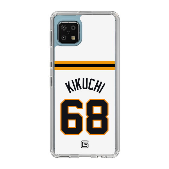 スリムプロテクションケース［ 読売ジャイアンツ - #68 KIKUCHI - ホーム ］