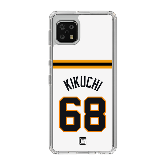 スリムプロテクションケース［ 読売ジャイアンツ - #68 KIKUCHI - ホーム ］
