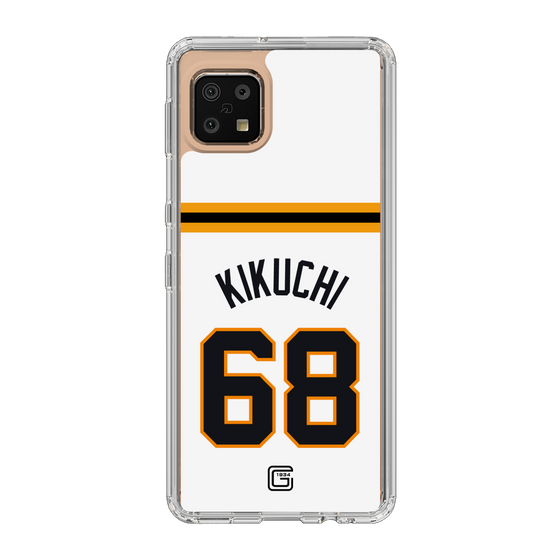 スリムプロテクションケース［ 読売ジャイアンツ - #68 KIKUCHI - ホーム ］