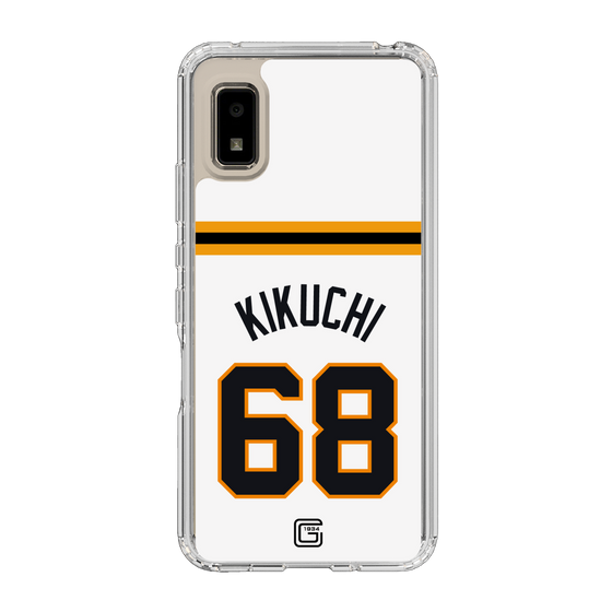 スリムプロテクションケース［ 読売ジャイアンツ - #68 KIKUCHI - ホーム ］